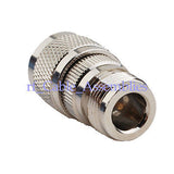 RF Connector adapter N type Plug male to RP-N Jack female ( Male Pin) for wifi