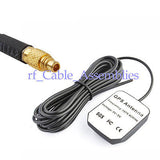 GPS Active Antenna MMCX male 3m cable for GlobalSat BC-307 BC337 AT-65-MMCX