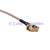 Superbat RP-SMA male right angle to plug RA pigtail Coaxial cable RG316 15cm for antenna