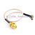 Superbat UMTS Antenna Pigtail Adapter SMA to TS9 for ZTE MF633+ MF633BP+ MF645 MF668