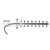12DB 1990-2170 MHz 3G Yagi Antenna+ RP SMA-CRC9 cable