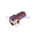 Superbat Fakra male PCB mount RA Bordeaux for Violet Car GSM