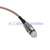 Superbat BNC male right angle to FME female jack pigtail cable RG316 15cm for Audio ante