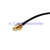 Superbat RF cable RF RP SMA Jack plug nut bulkhead to MMCX male right angle RG174 pigtail