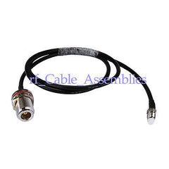 Superbat N Jack bulkhead to FME Jack pigtail cable RG58