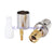 25pcs RP-SMA male jack center crimp RG8 RG214 RG213 LMR400 Solder RF connector