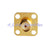 SMA Jack female 4 Hole Panel Mount,Solder Cup RF Connector 6mm