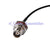 Superbat TNC Jack female bulkhead to TS9 male right angle pigtail cable RG174 for wireles