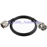 Superbat BNC plug male to N plug male pigtail coax cable KSR195 30Ccm for wireless
