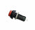 10pcs red Push-Button Switch no self lock slight touch 2 pins 3A 250V