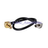10pcs SMB Jack 90??to TS9 RA pigtail RG174 Novatel Wireless MC760 ZTE MF668+ MF60