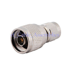 2pcs N male plug to RP-TNC male jack pin striaght RF adapter connector for Wifi