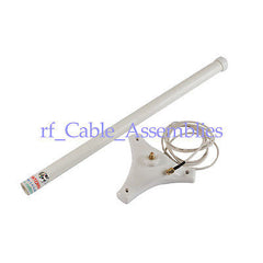 2.4GHz 9dBi Omni WiFi Antenna for RP-SMA Wireless LAN