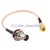 Superbat SMA male to BNC female jack pigtail cable RG316 for wifi antenna