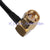Superbat 3FT SMA male right angle to SMA plug RA Pigtail coxial cable KSR195 1M for Wi-Fi