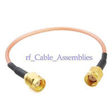 Superbat RP-SMA male to RP-SMA pigtail Coaxial cable RG316 for antenna  free shipping!!!