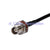 Superbat TNC female jack to RP-TNC male RF pigtail Cable RG58 KSR195 for 3G/4G Wireless