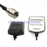 Mini-GPS Active Antenna FME plug male straight connector 2M/3M/5M