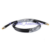 Superbat 3ft Antenna Extension Jumper Coax Cable SMA male to plug Pigtail KSR400 1M WIFI