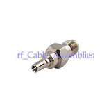 SMA-CRC9 adapter RP-SMA Jack to CRC9 Plug Straight with Stainless Steel material 6Ghz
