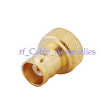 10pcs SMA/BNC Professional SMA-P to BNC-J Goldplated ADAPTOR VX2R VX3R VX6R VX7R