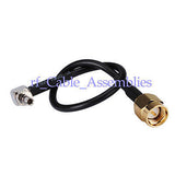 15pcs CRC9 to SMA plug Pigtail Cable RG174 for Huawei E156 E156G E159 E160 E160E