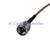 Superbat Mini-UHF plug male to N Type plug Pigtail cable RG316 for wireless