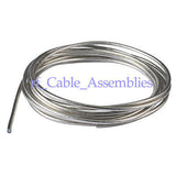 RF semi-rigid Semi-flexible Coaxial Cable .141  RG402 / 16 feet