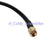 Superbat Wlan KSR195 Coax Cable 3ft, mini-UHF male plug to SMA male plug 1M for wireless