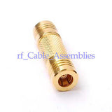 10pcs SMB female to female jack straight RF Coax adapter connector coupler NEW