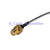 Superbat SMA Jack Female Bulkhead to SMA Male Plug Semi-Flexible .141  cable RG402 15cm