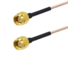 Superbat SMA Plug to SMA Plug pigtail Coxial Cable RG178 30cm