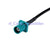 Superbat Fakra Plug  Z  to MMCX Plug RA RF pigtail Cable  RG174