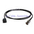 Superbat Fakra A  female to TV DVB-T IEC female jack pigtail cable RG174 for GPS GSM wifi