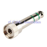 6.35mm TO 3.5mm Jack female Stereo Audio Adapter FOR DJ Headphone