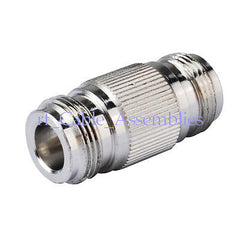 N female Jack to N Jack straight RF coax connector adapter couplers Zinc Alloy