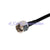 Superbat F male plug to male straight RF pigtail 3FT Coaxial cable RG58 1M for wireless