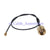 10pcs U.FL /IPX to RP SMA male plug female pin RF pigtail cable for PCI Wifi Car