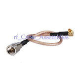 Superbat FME plug to MC-card plug right angle pigtail Coax cable RG316 3M Option Wireless