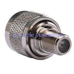 F-UHF Adapter F female to UHF PL-259 male flange/panel f router