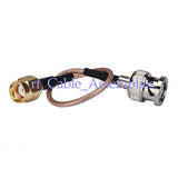 Superbat BNC to SMA pigtail cable male RF pigtail cable