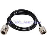 Superbat N-Type male plug to N jack female Wireless Antenna Pigtail Cable KSR195 30ft