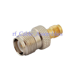 10pcs RP-SMA To RP-TNC female jack both male pin Wifi Adapter connector