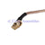 Superbat RP-SMA Plug right angle to IPX/u.fl pigtail cable RG178 15CM