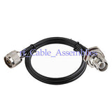 Superbat WLAN Pigtail Cable KSR195 N-Type male plug to RP TNC female jack for WIFI router