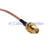 Superbat N female flange 4 hole to SMA female bulkhead pigtail cable RG316 50cm wireless