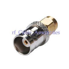 15 SMA male to BNC female RF Coaxial adapter connector