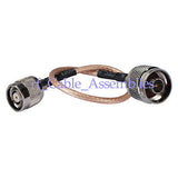 2pcs RP-TNC Plug(female pin) to N Plug male pigtail Coax Cable RG316 for 3G WIFI