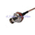 Superbat RP-TNC male plug to BNC jack female bulkhead RF Pigtail cable RG316 Wifi