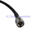 Superbat Wlan KSR195 Coax Cable 3ft, mini-UHF male plug to SMA male plug 1M for wireless